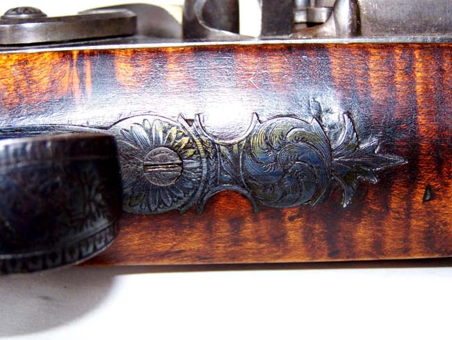 An Exceptionally fine pair of English Flintlock Duelling Pistols by William Smith of London circa 1806-1816. — image 3
